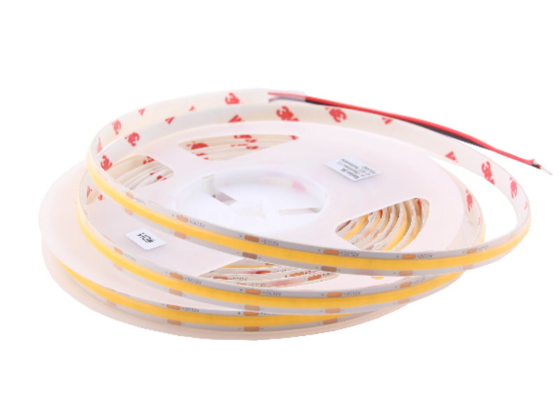 LED COB Strip Strip CRI90 IP65 320 LED/m 12V 8W/m 3400lm Warm White 5m Roll gallery