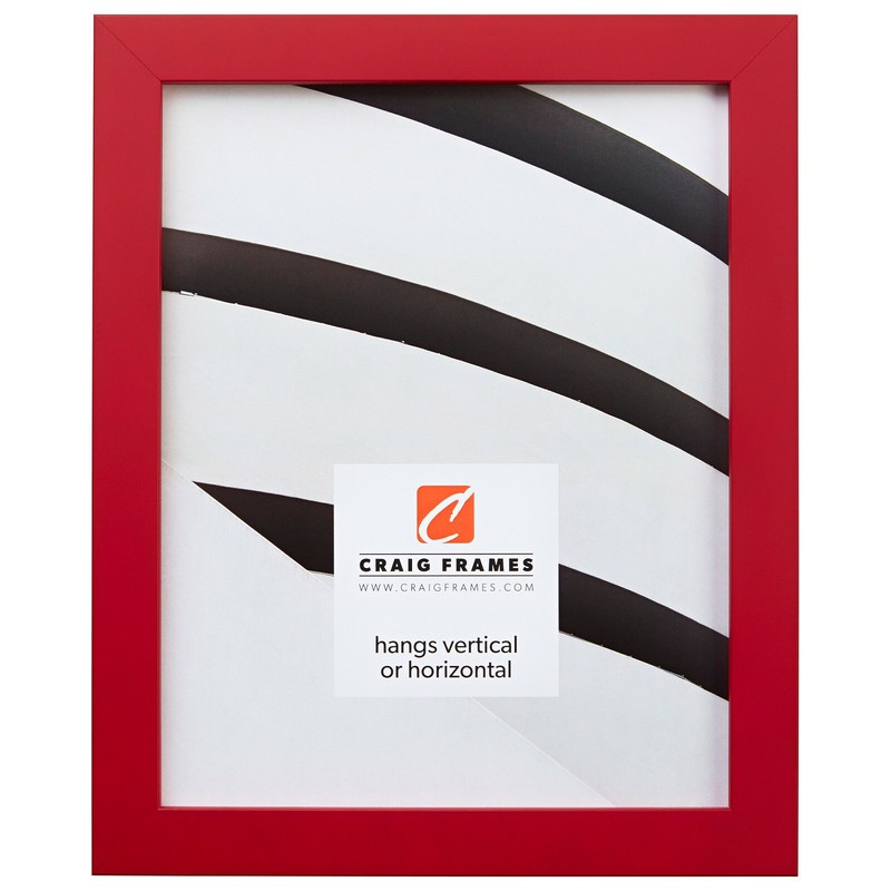 Craig Frames Confetti Primary, .875" Wide Modern Picture Frame, Various Colors gallery
