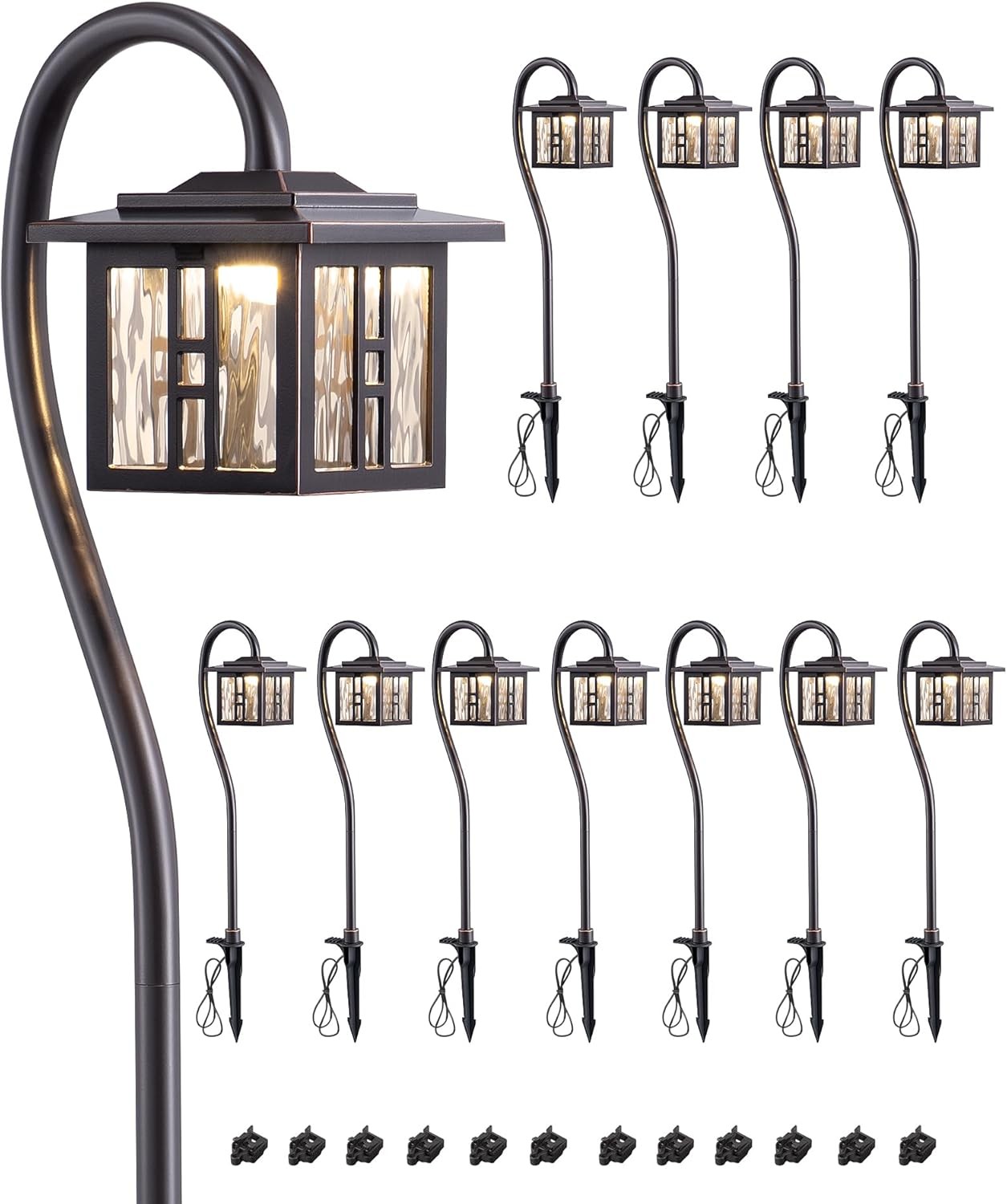 Die Cast Aluminum Pathway Light 12 Pack Low Voltage 3W gallery