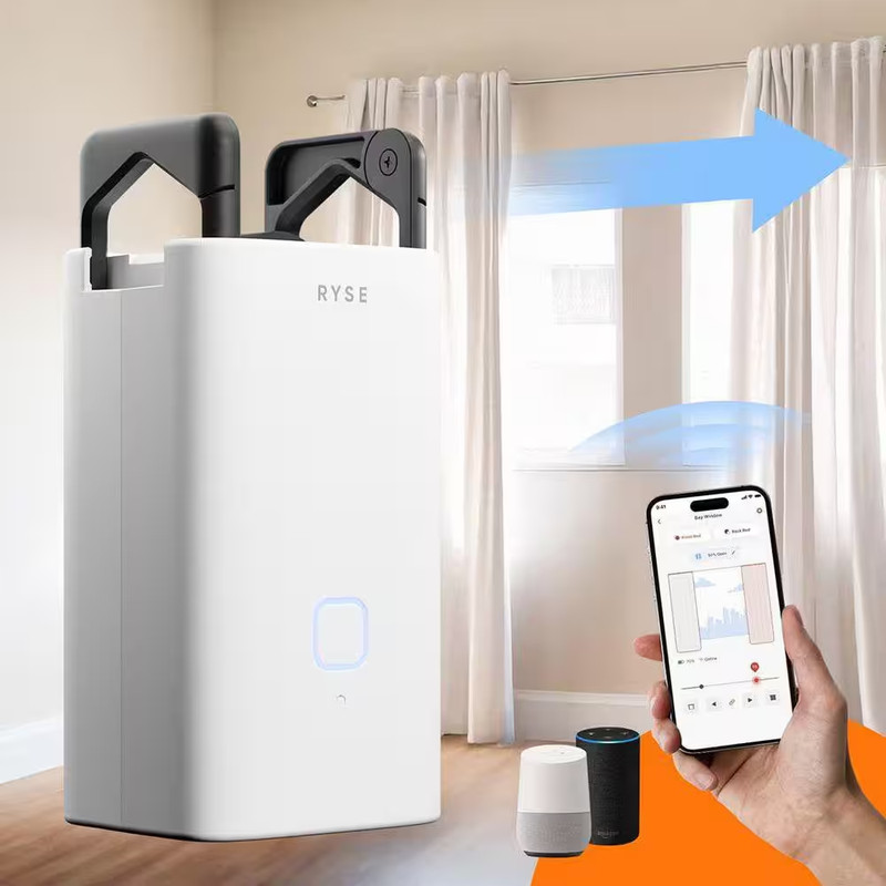 Smartcurtain-Transforms Existing Window Curtains into Motorized Smart, Motorized gallery