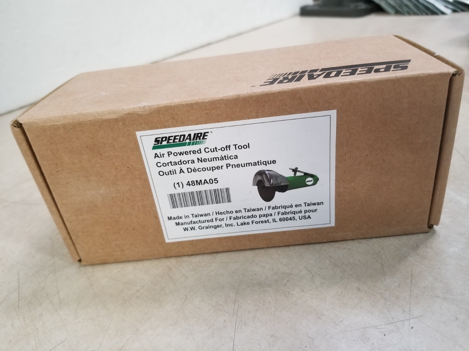 Speedaire 48MA05 Air Cut Off Tool, Light, 0.5 Hp, 7-1/4 In L gallery