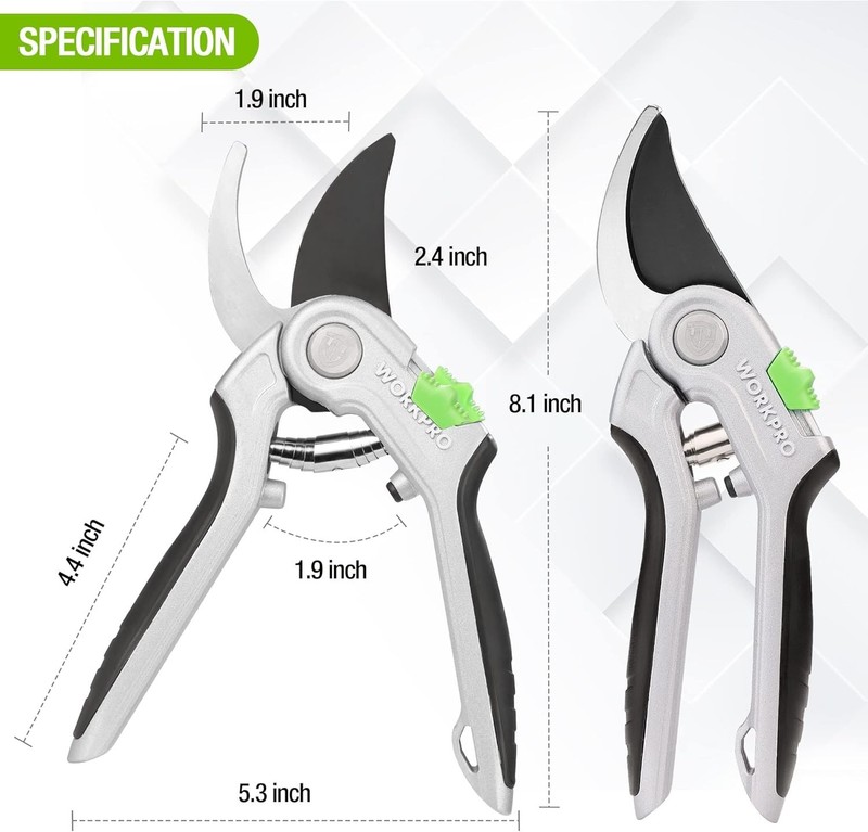 Professional Premium Pruning Shears, Hand Pruners, Garden Clippers gallery