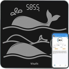 azing 600lb Smart Bathroom Scale for Body Weight in 0.1lb, High