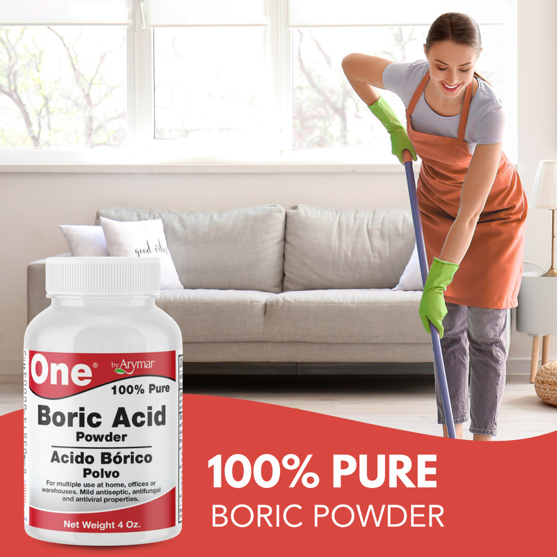 Arymar Multi-Use Boric Powder - Eco-Friendly Cleaning Solution, 4oz gallery
