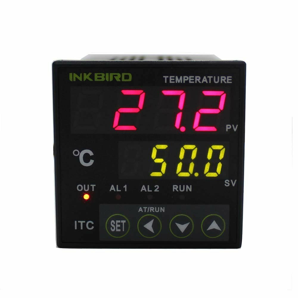 Inkbird Digital PID ON/OFF Temperature Controller ITC-100 Heat Cool AC/DC Fan UK gallery