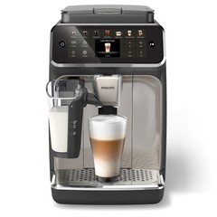 Philips 4400 LatteGo Automatic Espresso Machine, Black | 12 Recipe | EP4447/90