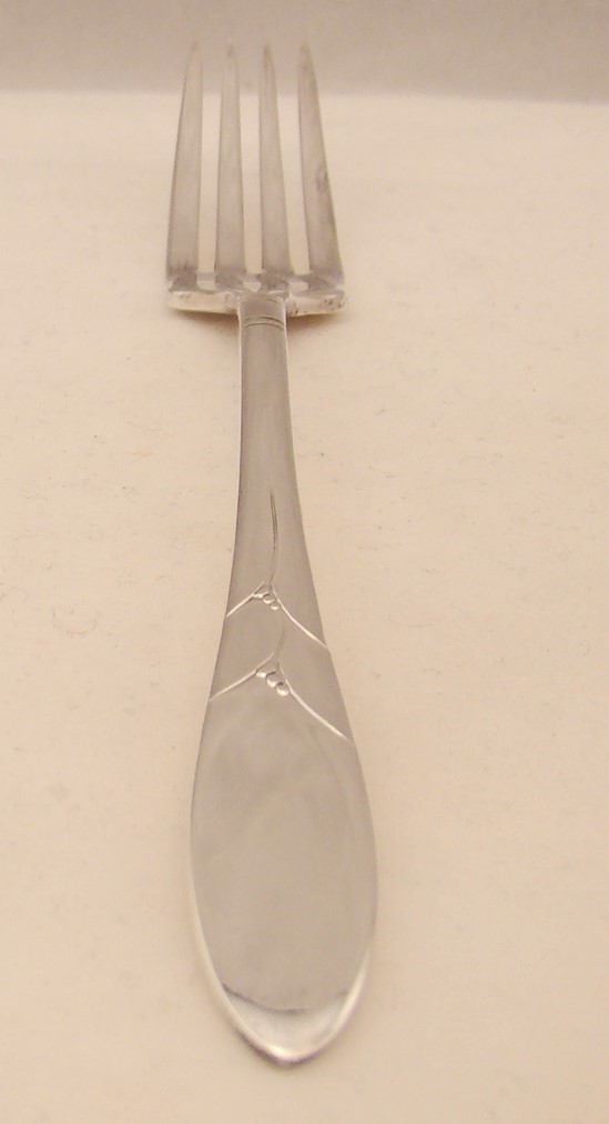 Oneida Silverplate 1932 LADY HAMILTON Lot of 3 Dinner Forks 7 3/4" gallery