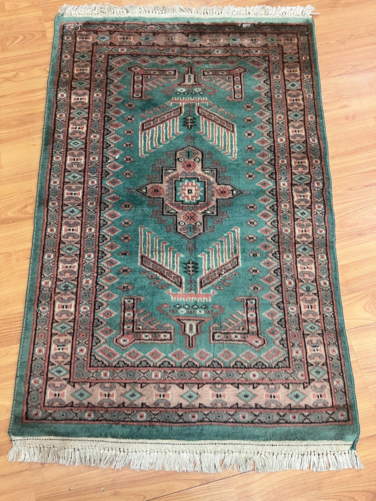2'1" x 3'1" Pakistani Bokhara Oriental Rug - Hand Made - 100% Wool gallery