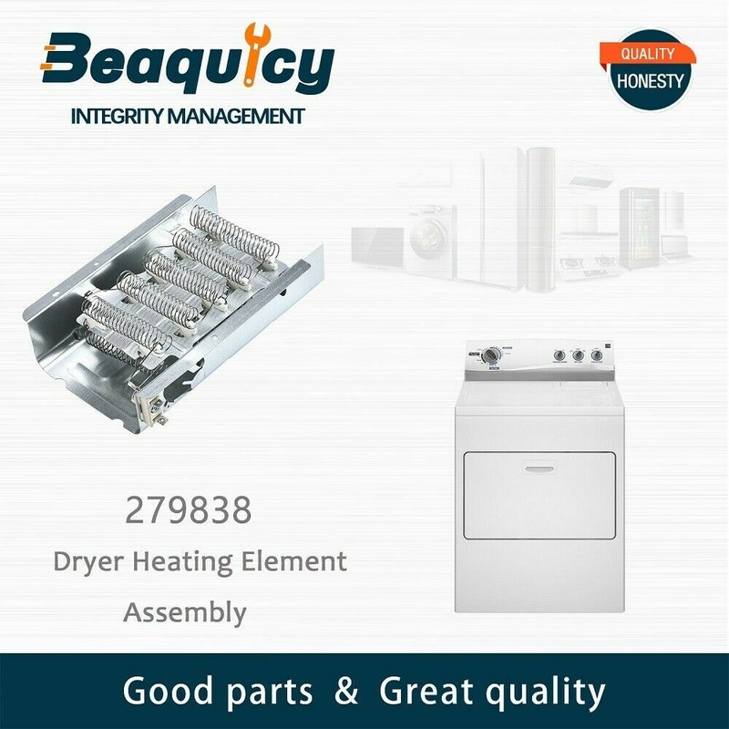 Dryer Heating Element 279838 Whirlpool Replaces EXP279838 AP3094254 279837 gallery