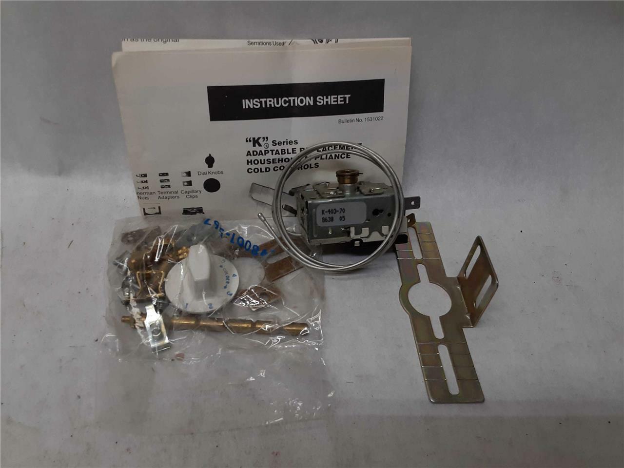 Ranco K-403 Household Refrigerator Freezer Control Relaces K59-503 & GEM GC-403 gallery