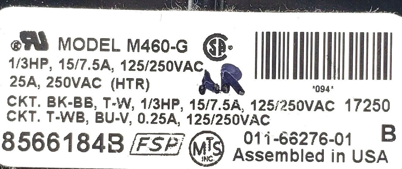 OEM Maytag Dryer Timer 8566184B 8566184 5-Year Warranty ⭐Free Same Day Shipping⭐ gallery