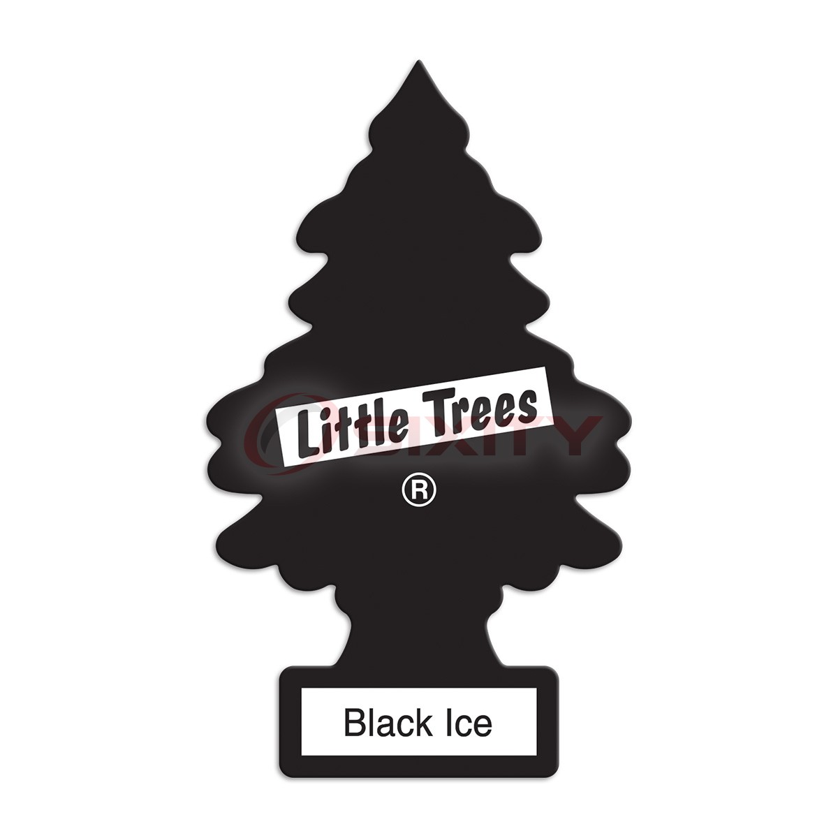 Little Trees Black Ice Hanging Air Freshener Scent Home Car 6-12-24-48-96-144 pc gallery