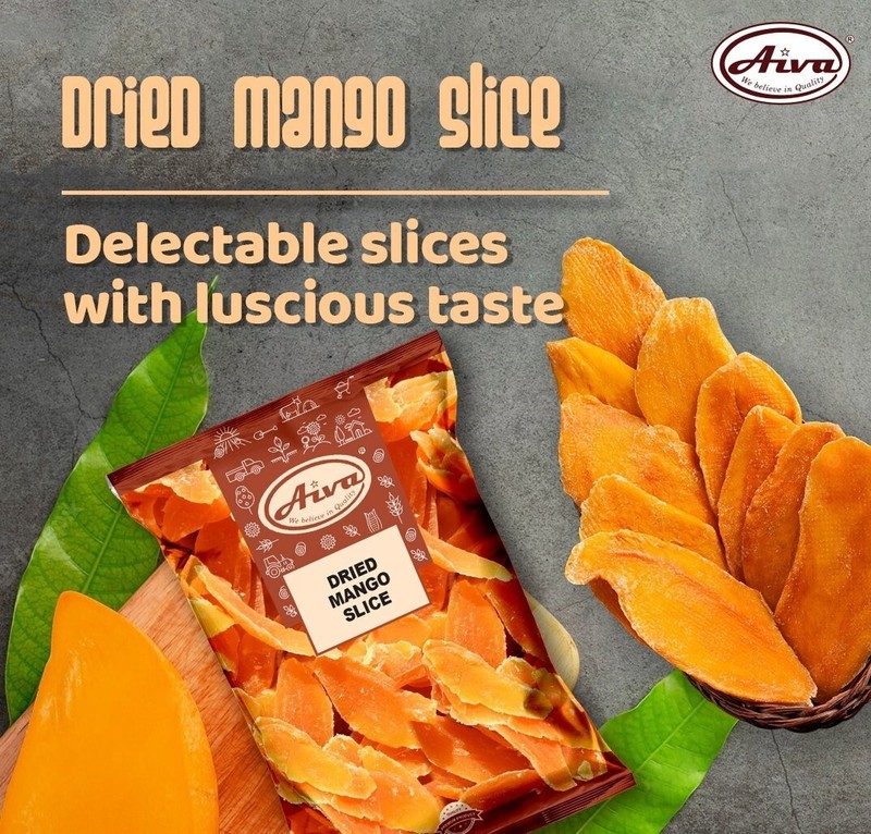 Aiva Dried Mango Slices 4 LB gallery
