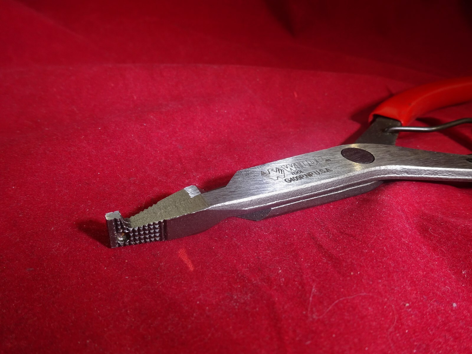 Wilde Tool G409.NP Right Angle 9" LockRing PliersExternalSnap Retaining USAMade gallery
