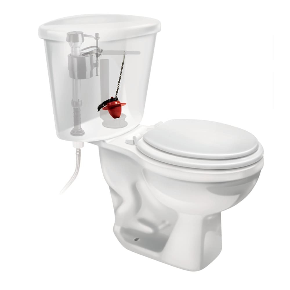FLUIDMASTER SUPER BULL´S EYE THERMOPLASTIC FLAPPER WITH MICROBAN gallery