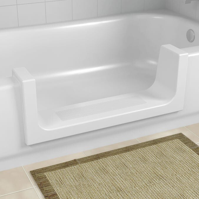 Walk-In Bath Tub Shower Quick Step-Through Insert DIY White gallery