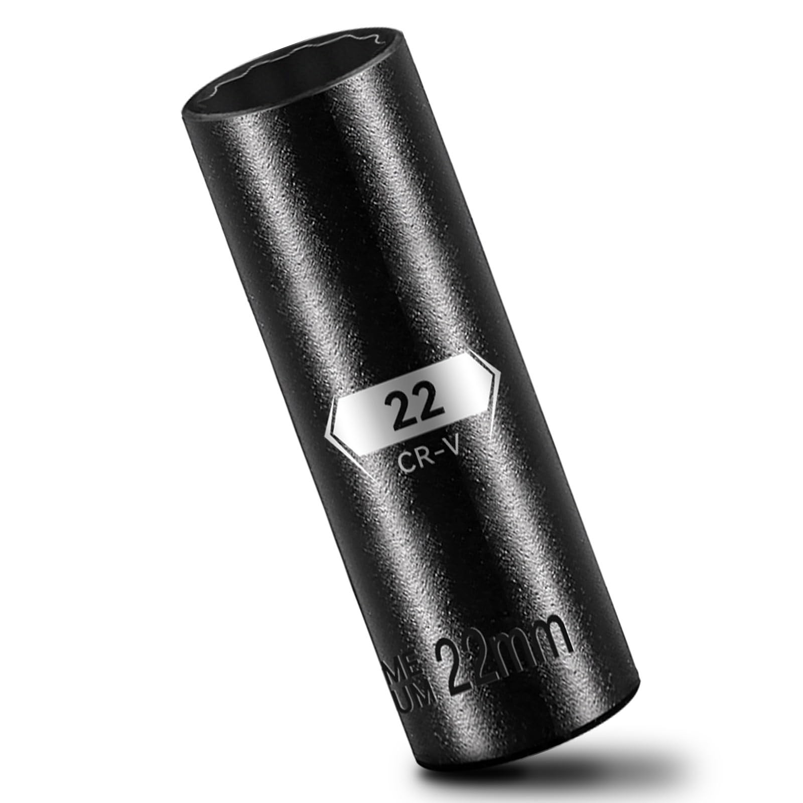 BLACKROBOT 22 mm 12-Point Deep Impact Socket, 1/2 Inch Drive, Metric, 22 gallery