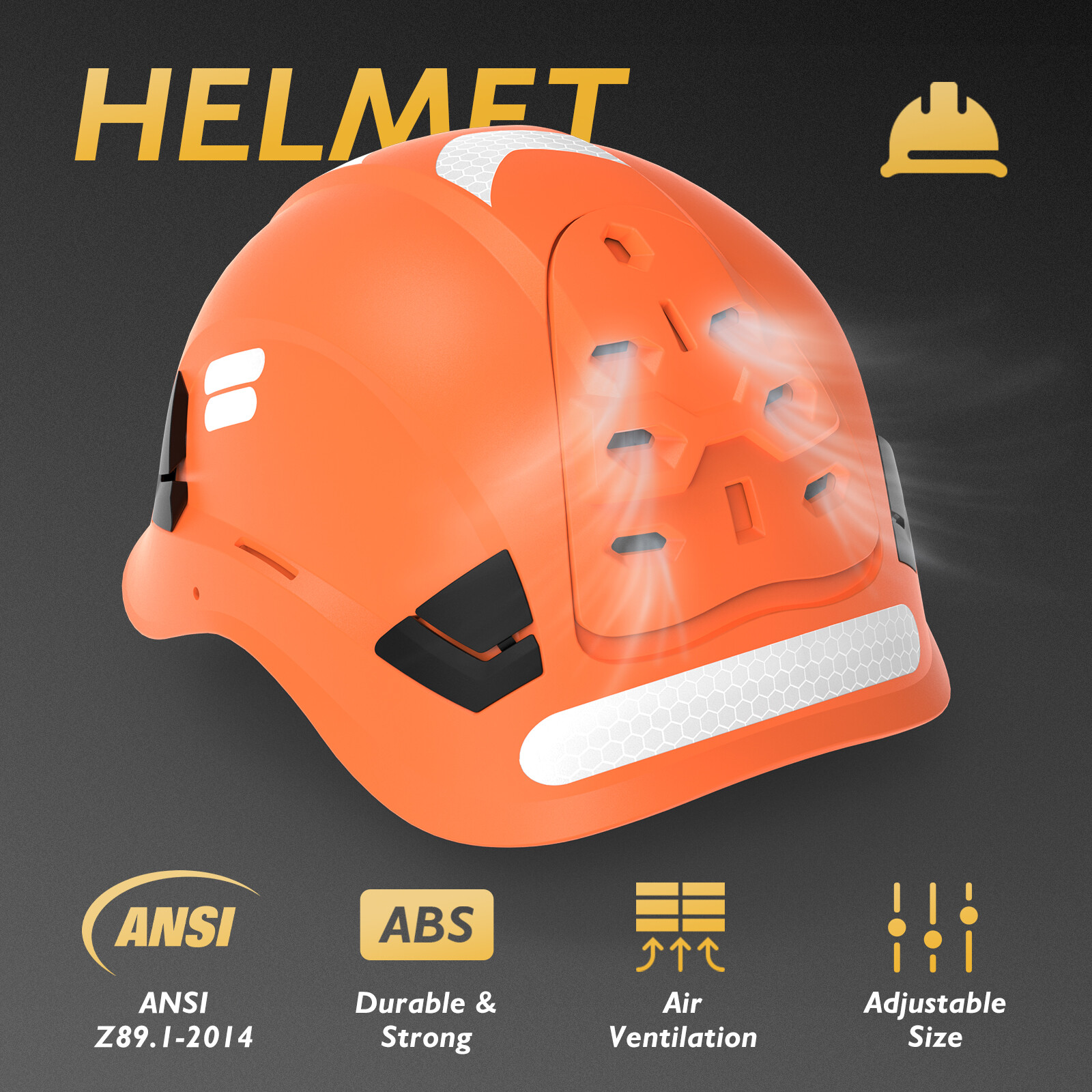 Forestry Safety Helmet with Ear Muffs & Face Shield Visor Chainsaw Anti-Fog gallery