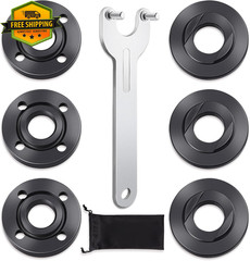Angle Grinder Flange Nut Wrench Set 7PCS 5/8-11 Lock Nut Replacement Kit
