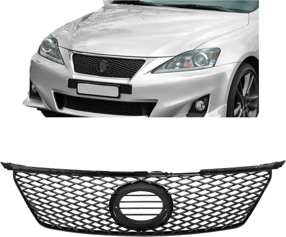 Front Grill Compatible with 2006 2007 2008 Lexus IS250 IS350 5311153140 Front