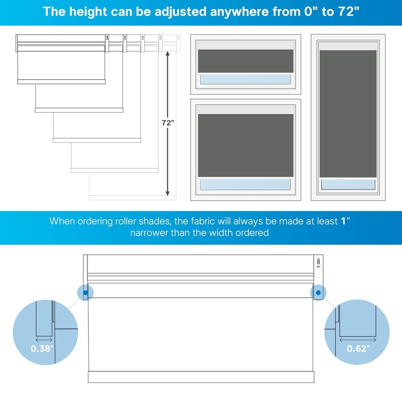 Denfoon Motorized Blinds Remotethermal Electric Blindssolar Panelcustomizable gallery
