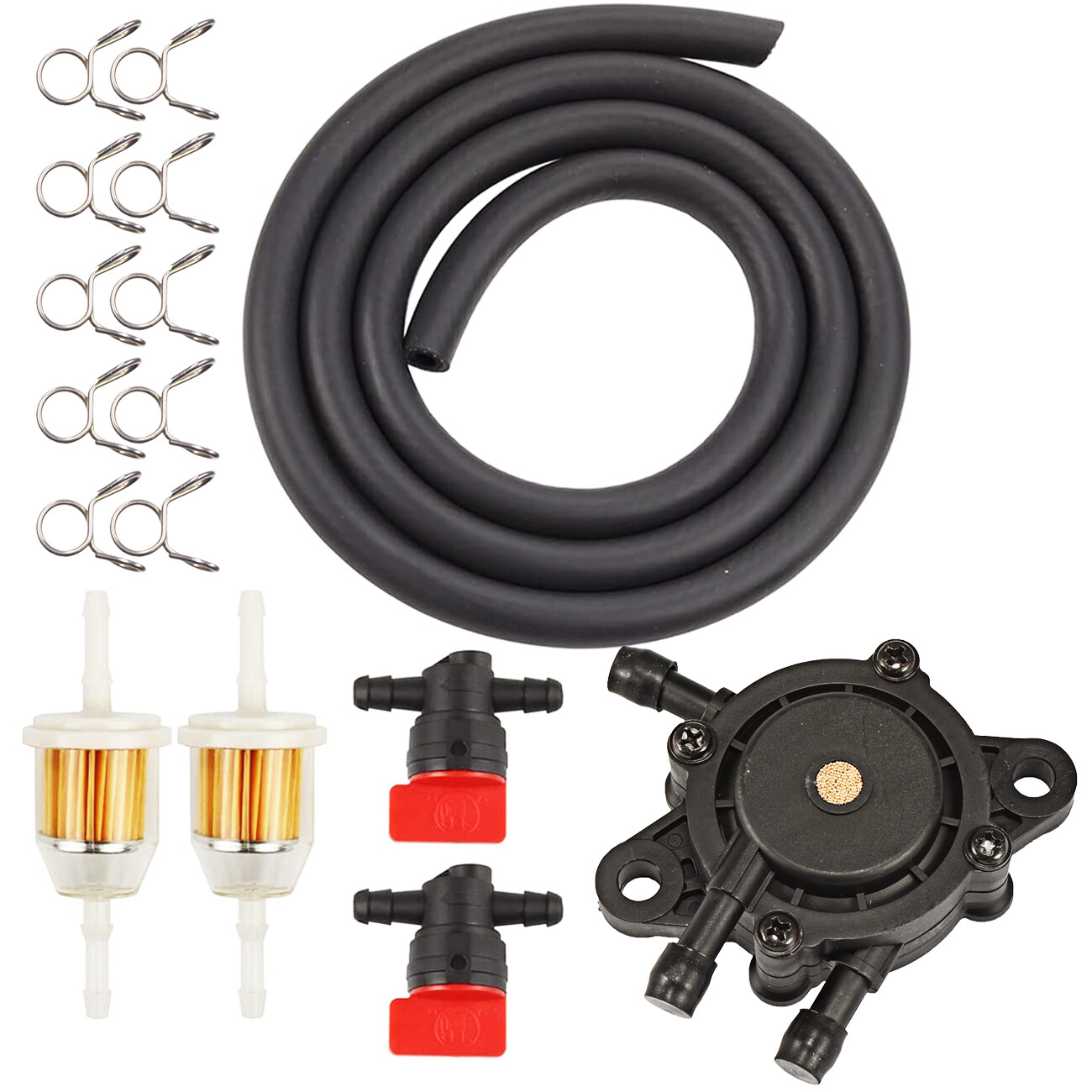 Fuel Pump Filter Kit For Briggs & Stratton 491922 808492 808656 691034 692313 gallery