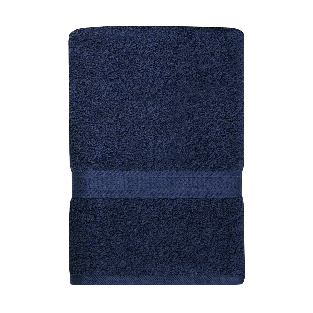 Mainstays Basic Bath Towel, Soft 100% Cotton and Highly Absorbent Bath Towel, Na