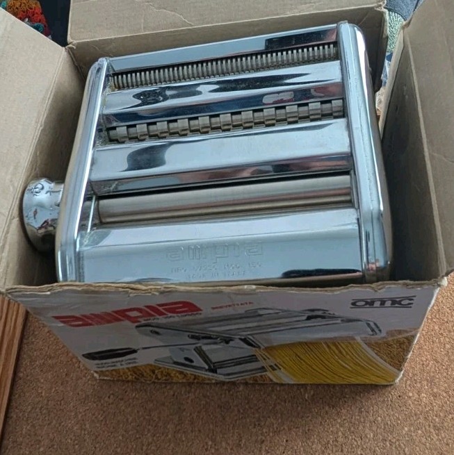 Marcato Atlas Model 150 Lusso OMC Pasta Machine Made in Italy Works Great gallery