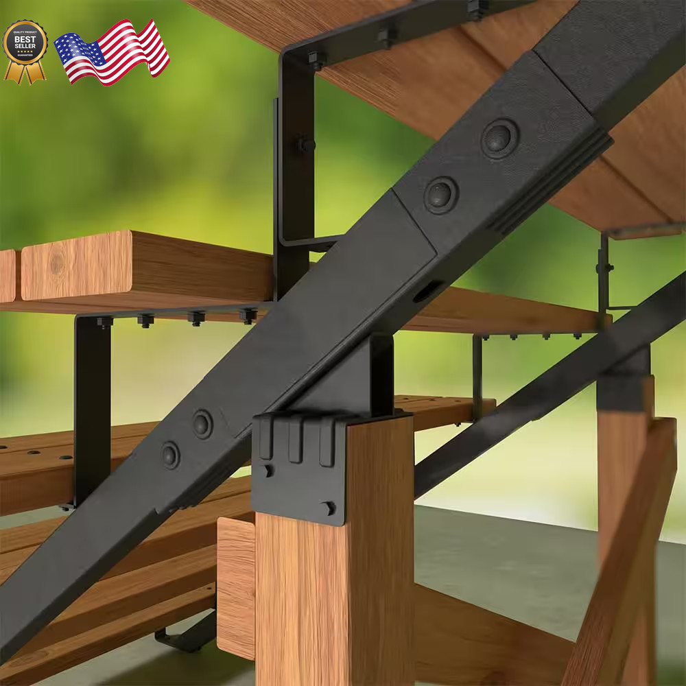 12 Step Steel Stair Riser Stringer And Connector Kit In Matte Black FREE SHIP gallery