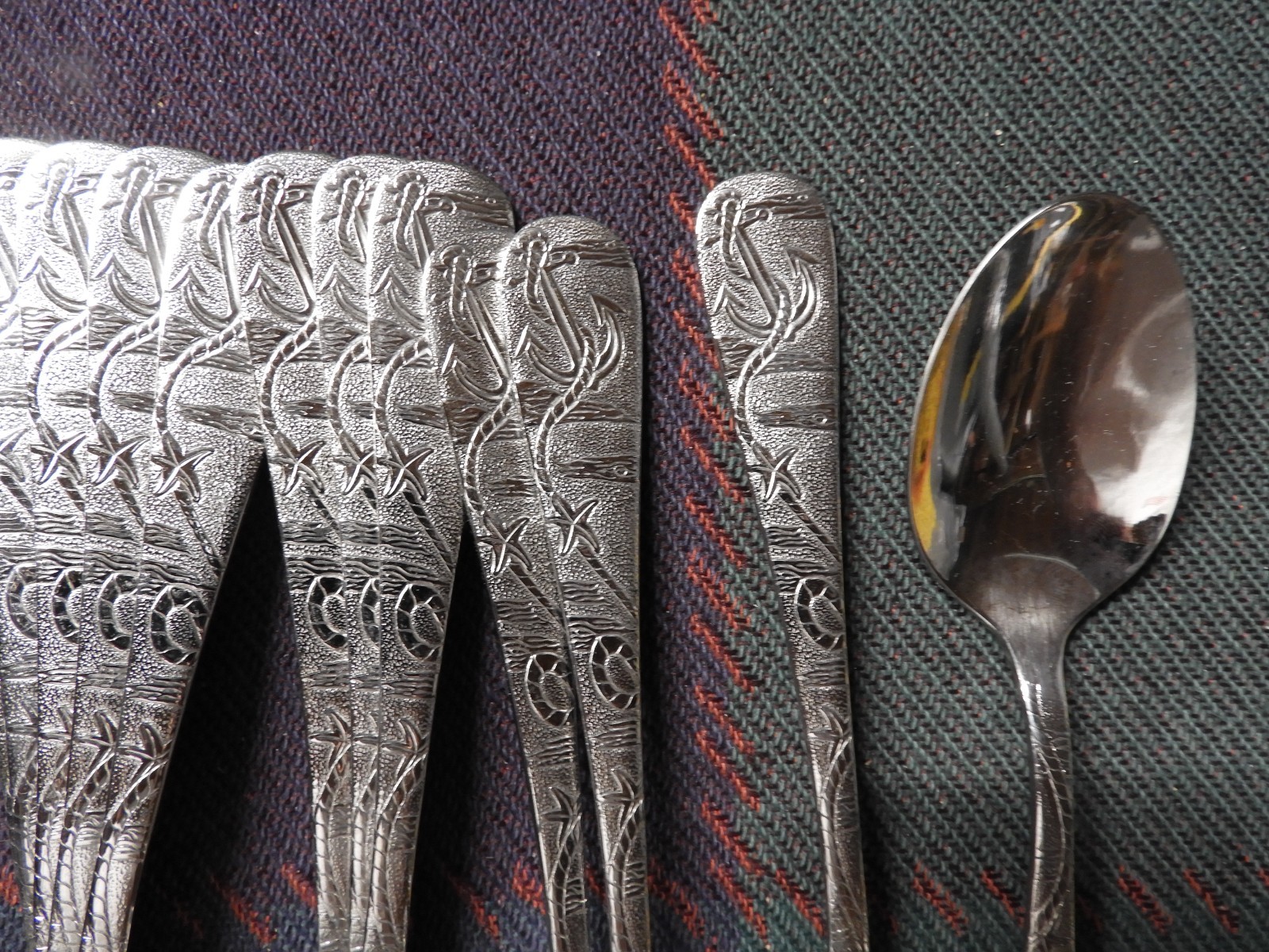 12 Liberty Tabletop, USA - Place Spoons - 7 in. - Old Harbor Pattern - NEW 2nd gallery