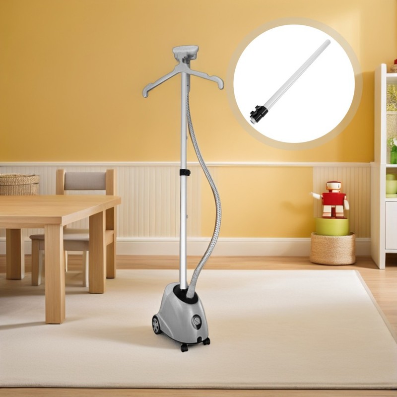 Clothes Steamer Telescopic Rod 3 Sections Adjustable Aluminum Alloy Support Rod gallery