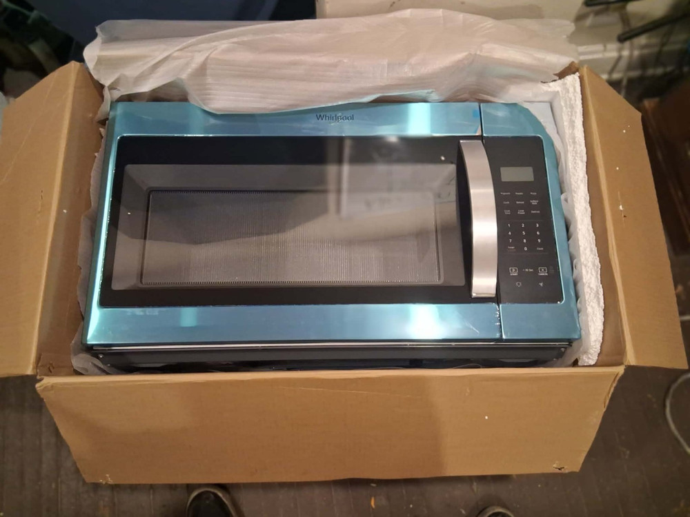 Whirlpool Over-the-Range Microwave Stainless Steel 1.7 cu ft 1000W WMH31017HS