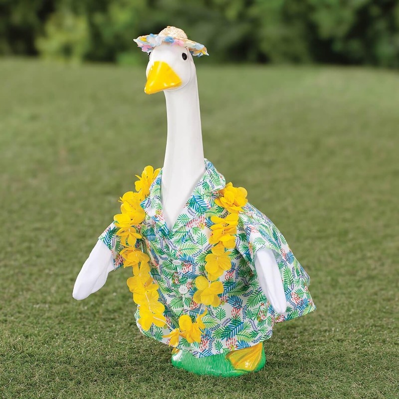 Fox Valley Traders Gaggleville Hawaiian Goose Outfit, Fits One Size, gallery