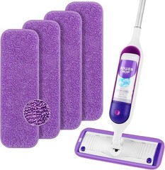 HOMEXCEL Reusable Microfiber Mop Pads for Swiffer PowerMop, Power Mop Pads Refil