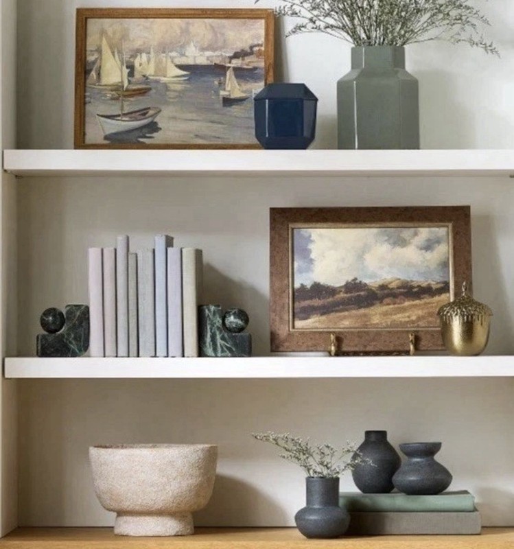 Threshold Studio McGee Navy Blue Lacquer Decorative Box gallery