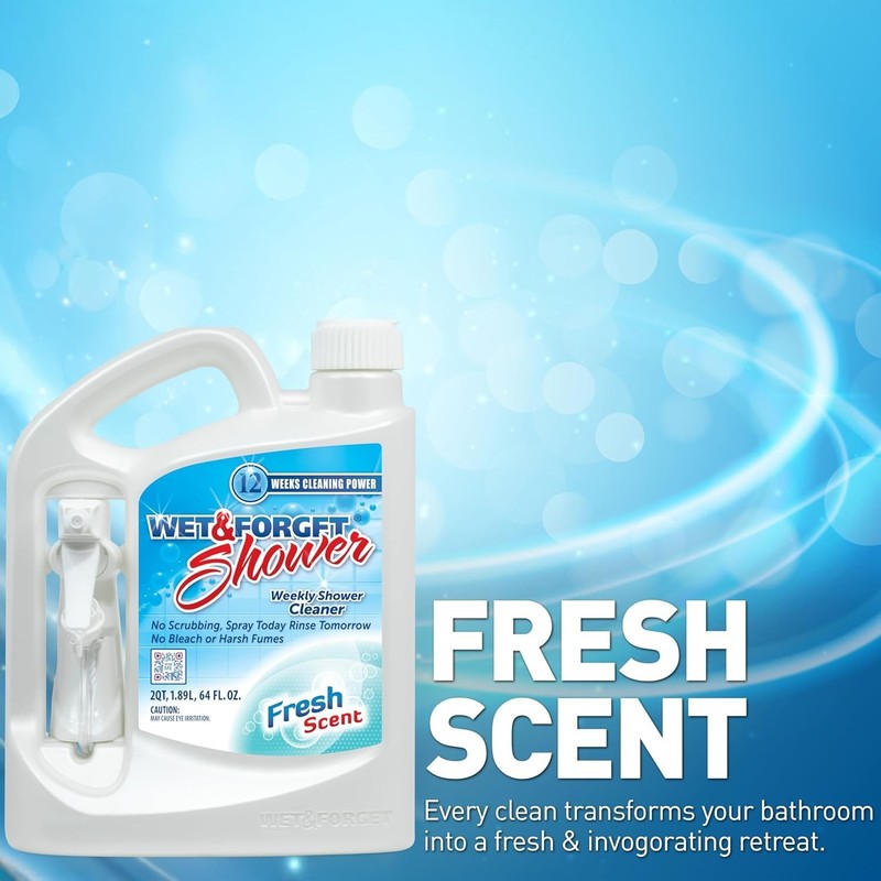 Shower Cleaner Spray Multi-Surface Weekly Application Requires No Scrubbing, ... gallery