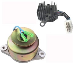 New Dynamo Alternator Regulator Kit Fits Kubota Tractor G2000 G3200 G4200 G5200