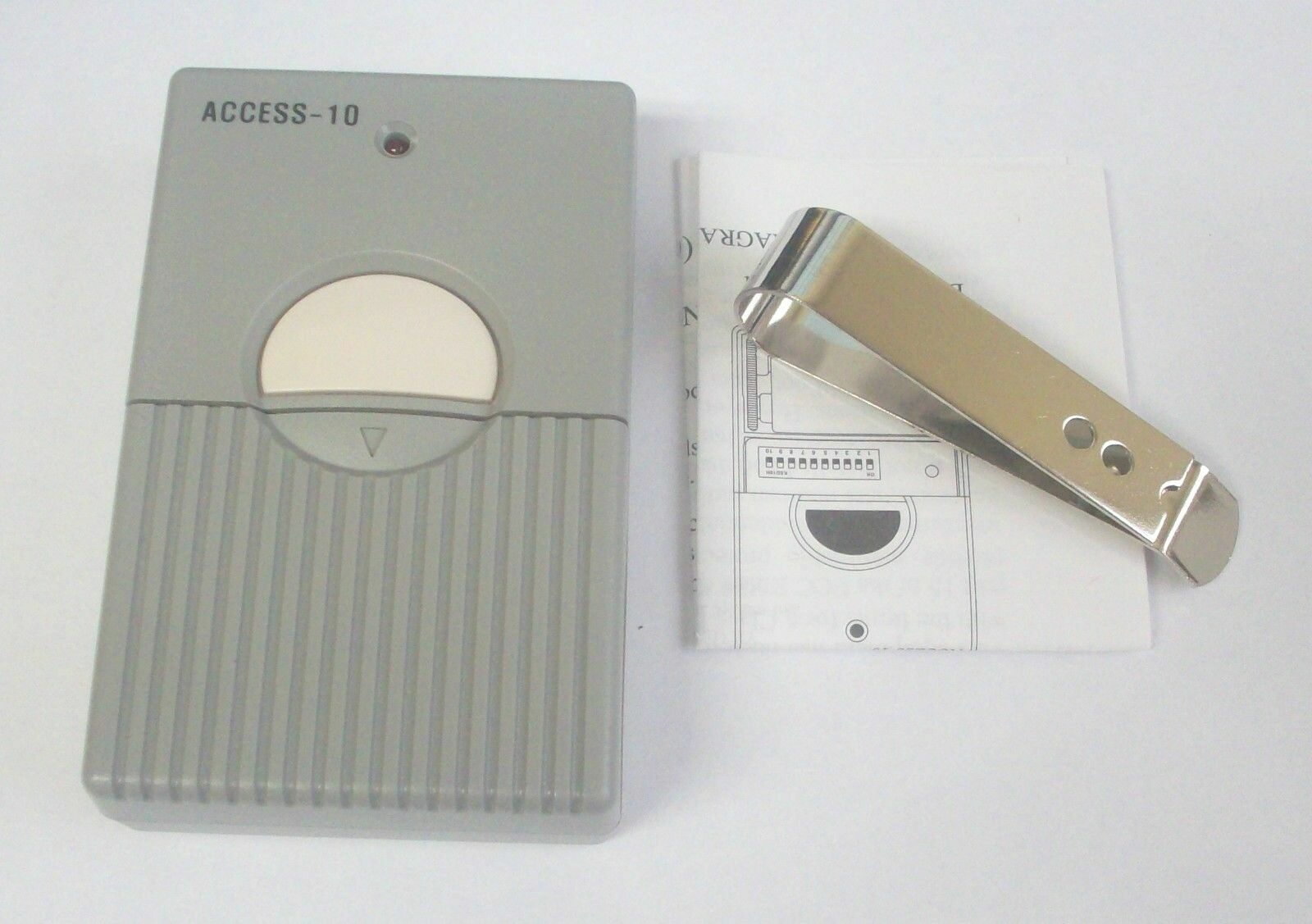 (2) Access-10 Digit Garage Door Opener Remote Transmitter 300 MHz Linear + Clip gallery