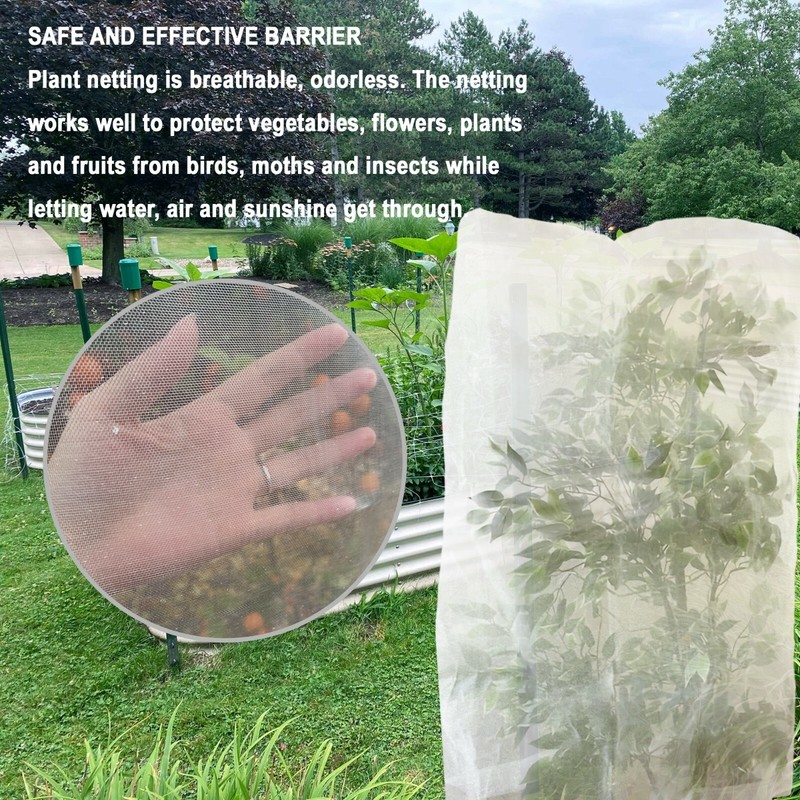Bird Bug Net Mosquito Net Fine Mesh Screen Fruit Vegetable Citrus Pond/Leaf Net gallery