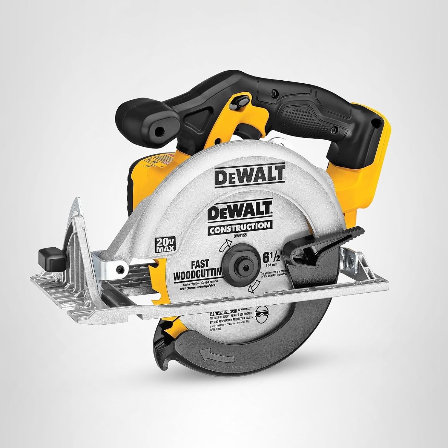20V MAX Cordless Circular Saw 6-1/2 Inch Blade 5150 RPM 0-50° Bevel DCS391B gallery