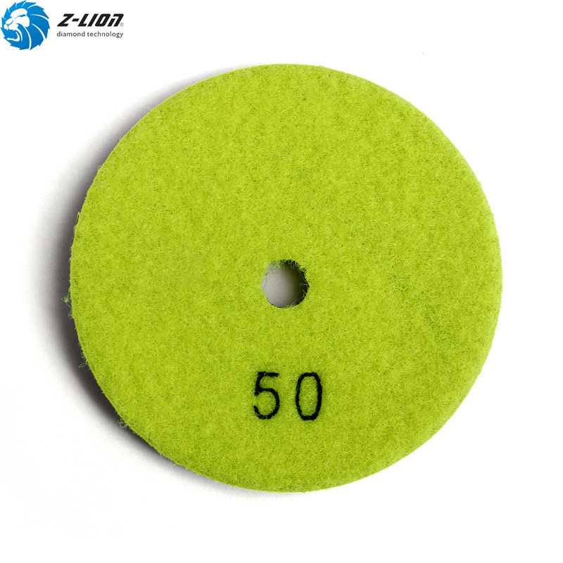 4'' Copper Diamond Polishing Pads Grinding Disc Wet Used Granite Marble Stone gallery