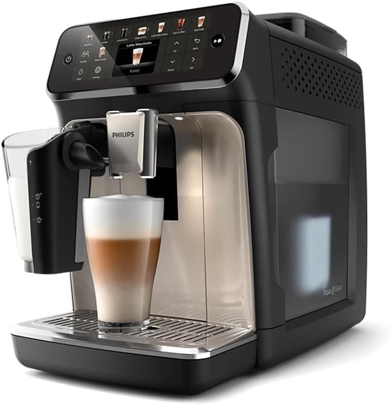 Philips 5500 LatteGo Automatic Espresso Machine, Chrome | 20 Recipes | EP5544/94 gallery