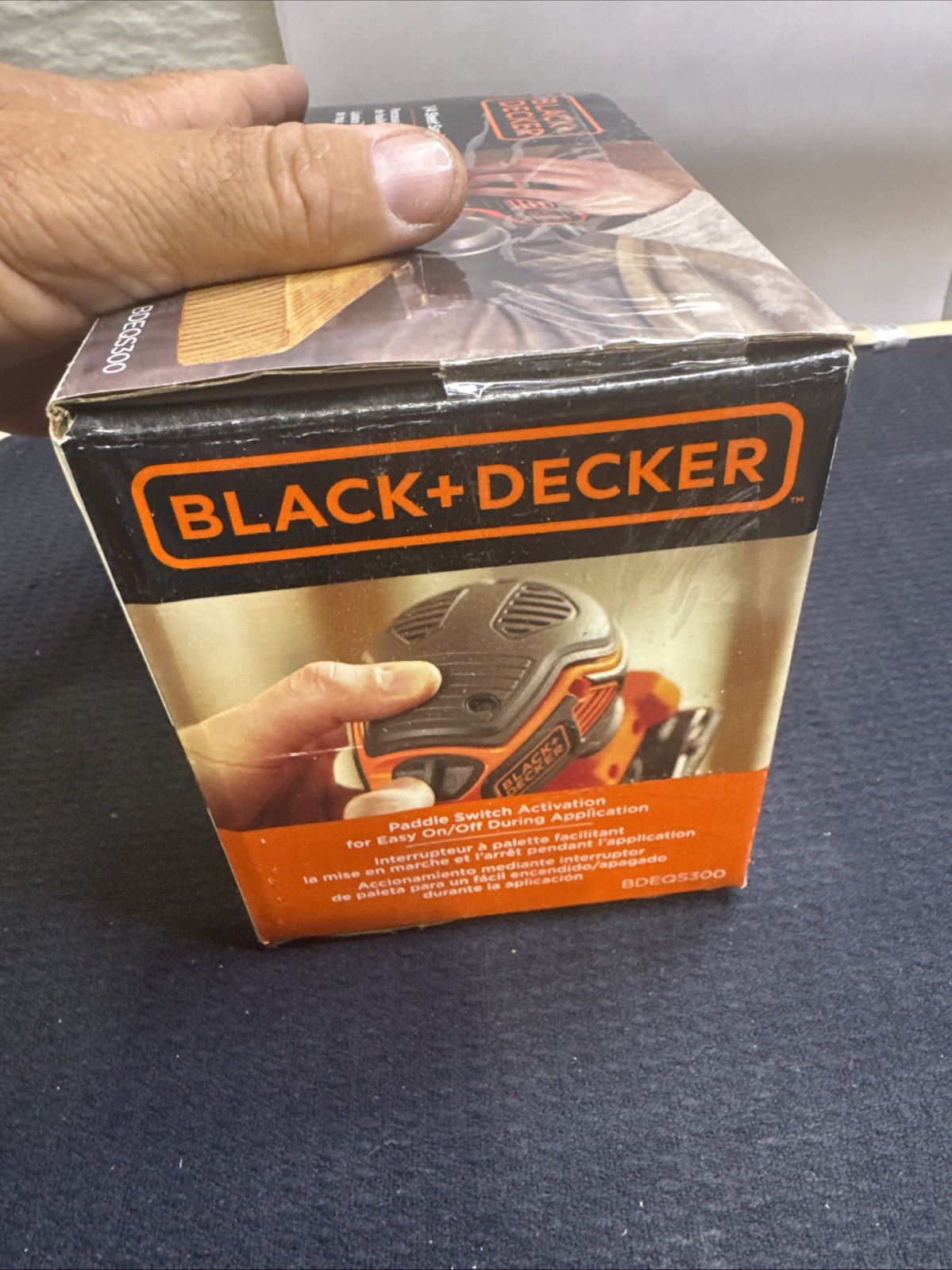 BLACK + DECKER BDEQS300 1/4 Sheet Sander. New Opened Box. gallery