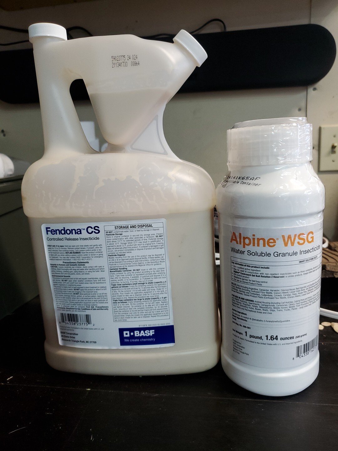 Alpine WSG Insecticide - 500g Bottle With Bonus Bottle Of Fen. Cs gallery