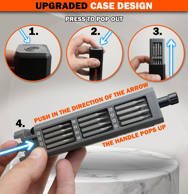 Precision Screwdriver Set 46-in-1, Mini Screwdriver Set with Portable Storage... gallery