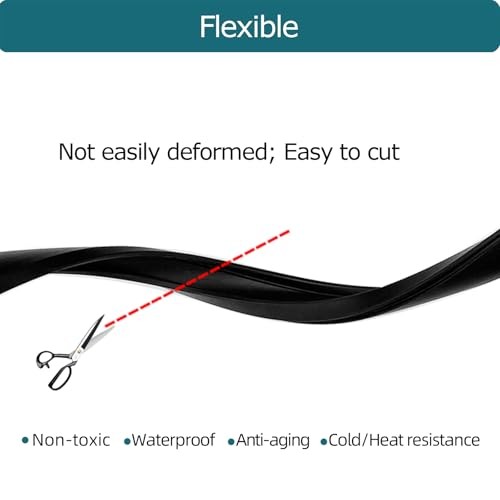 RV Rubber Window Seal, Windshield Weather Stripping for (5/16";9/16") gallery