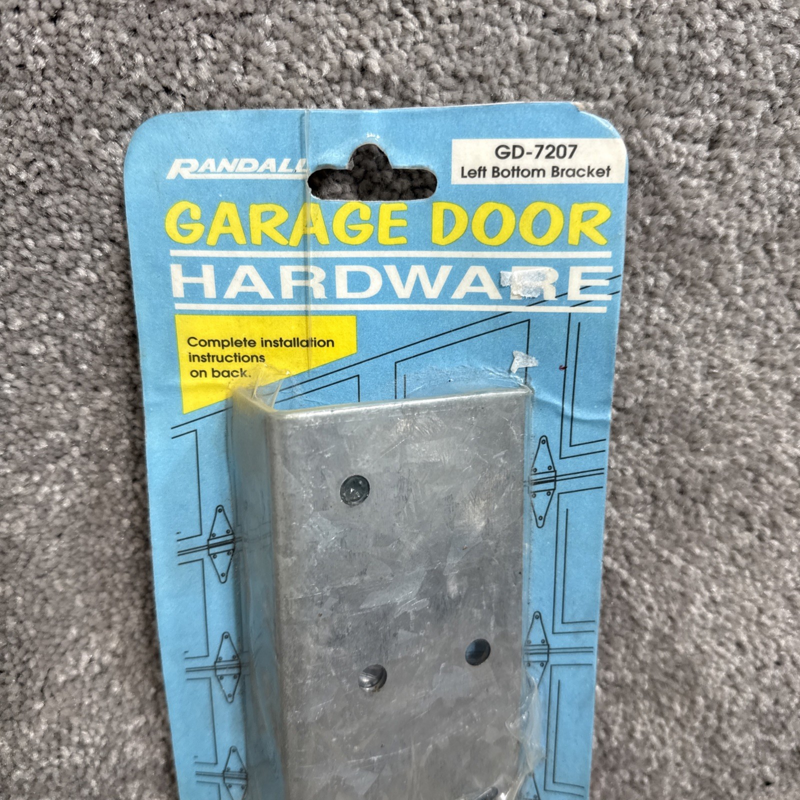 Garage Door Bottom Bracket (left Side) GD 7207 gallery