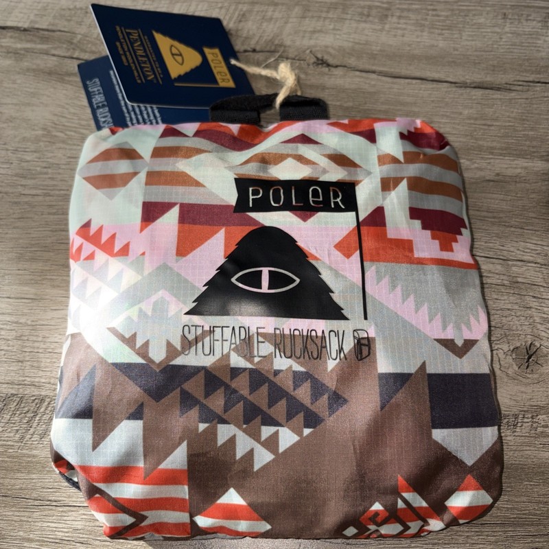 POLER OUTDOOR STUFF Tote Pack Backpack Rucsack 17 L EUC One Size Pendleton Colab