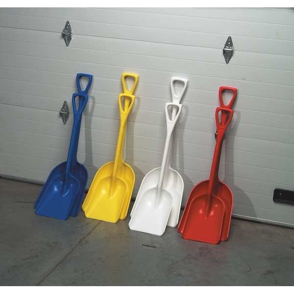 Remco 69816 Hygienic Square Point Shovel, Polypropylene Blade, 23 1/2 In L, gallery