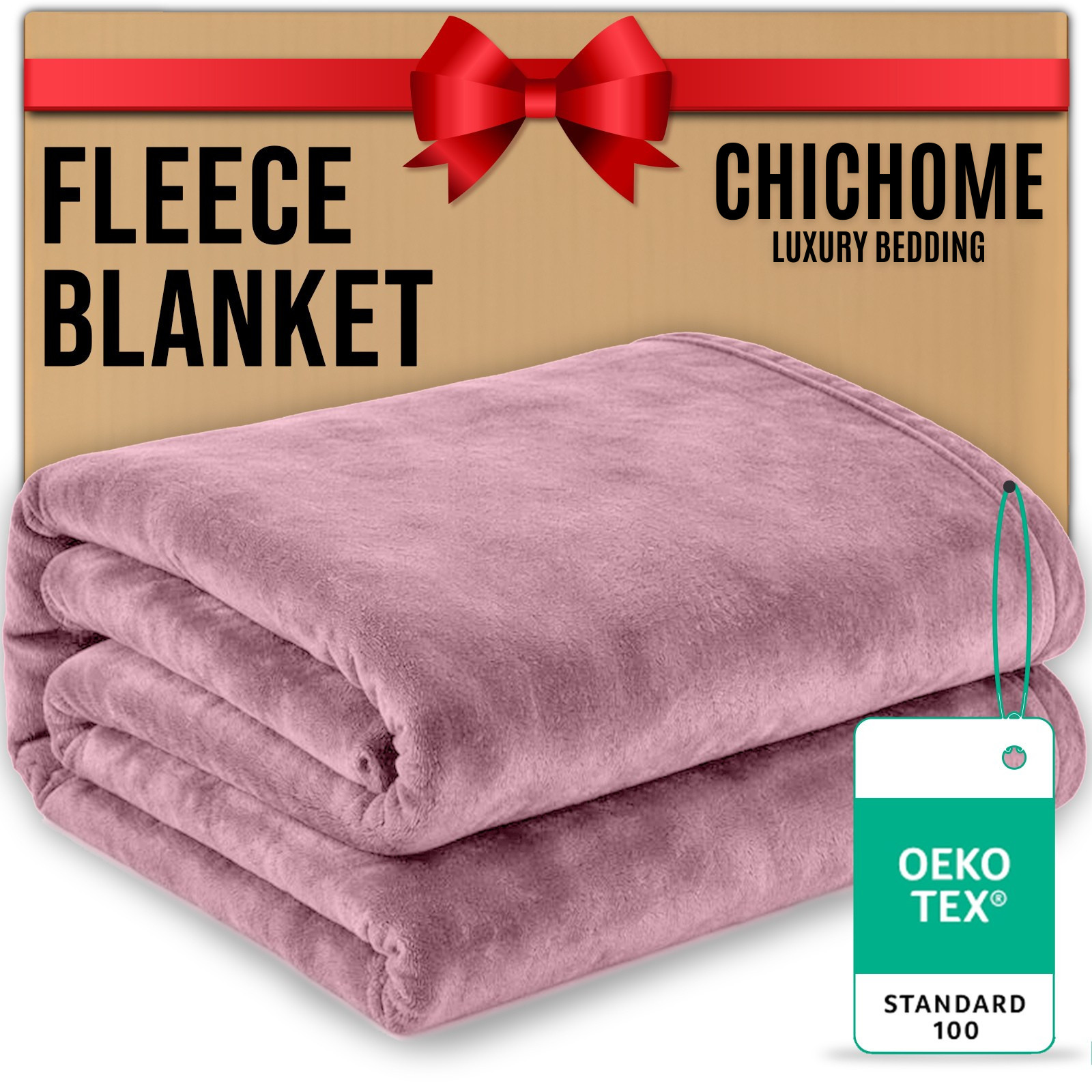 Extra Large Fleece Blanket Cosy Reversible Bed Sofa Throw All Season Blankets UK gallery
